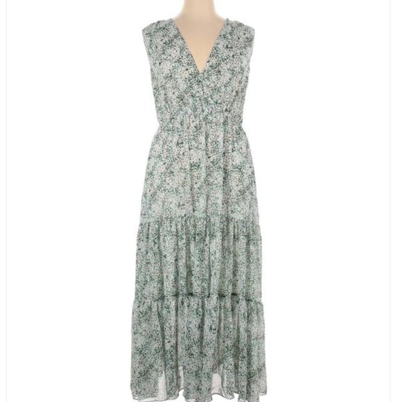 Banana Republic Floral Maxi Dress with Belt - Picture 6 of 16